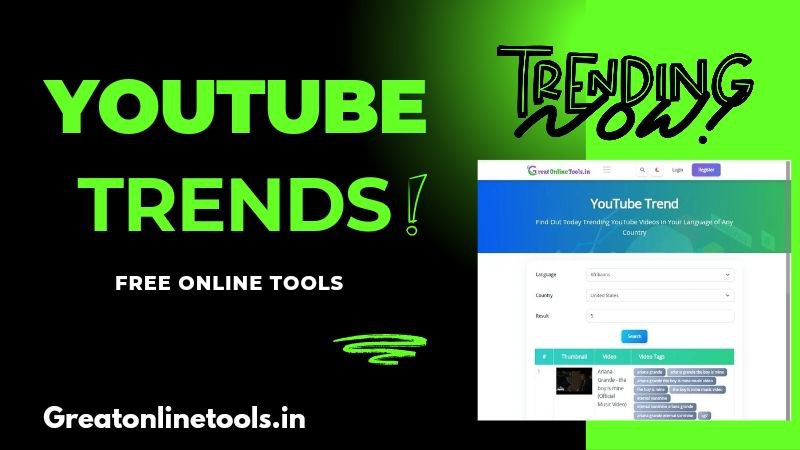 Explore YouTube trends with free tool