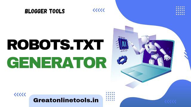 Robots.txt Generator tool