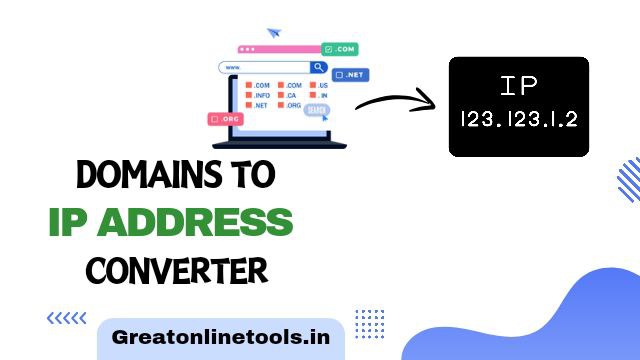 Domain to IP Address Converter Tool