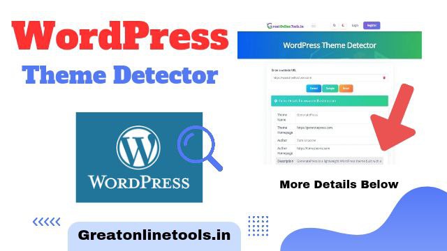 Wordpress theme detector tool
